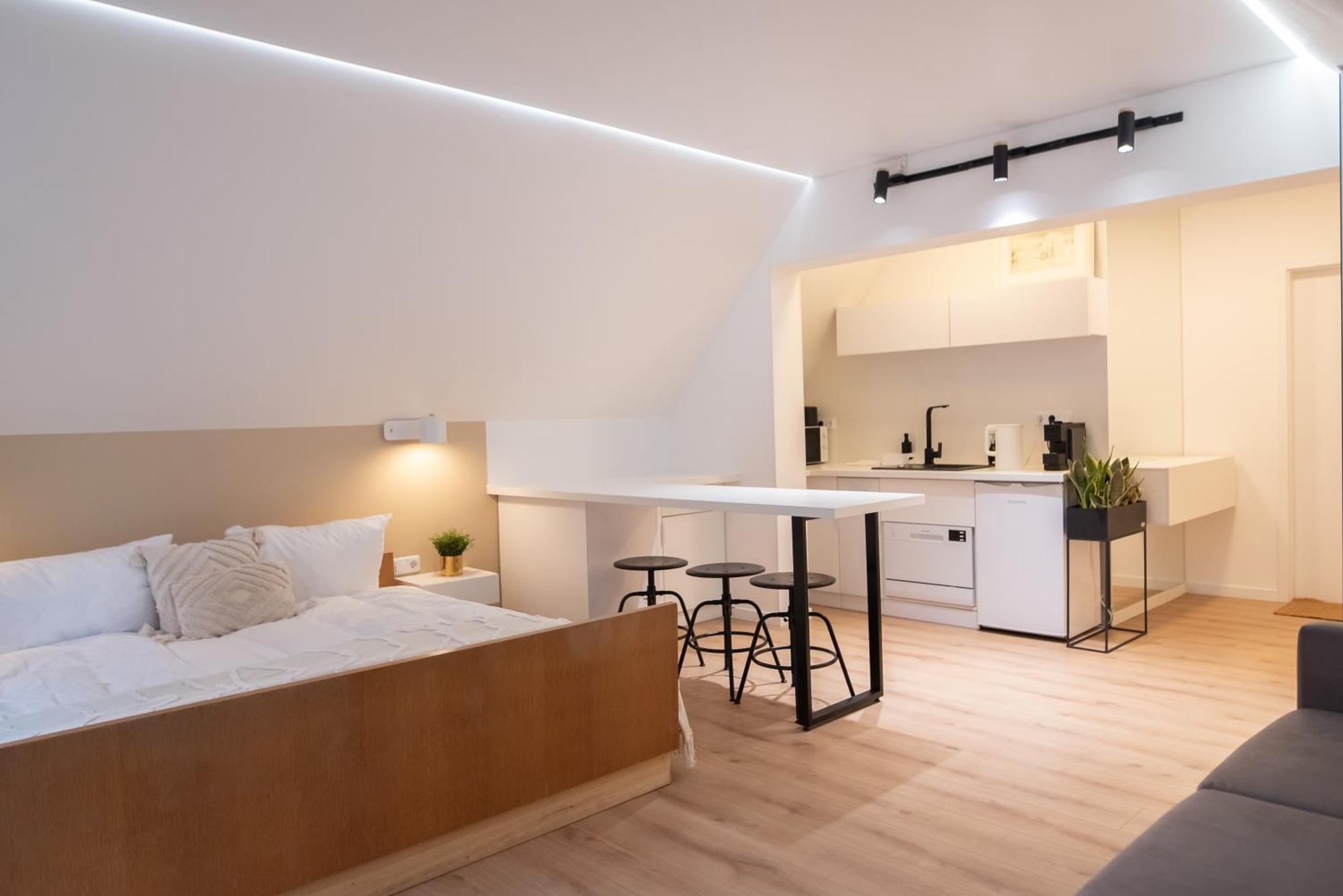 Hamburg Studio Fuer Bis Zu 4 Personen Buitenkant foto