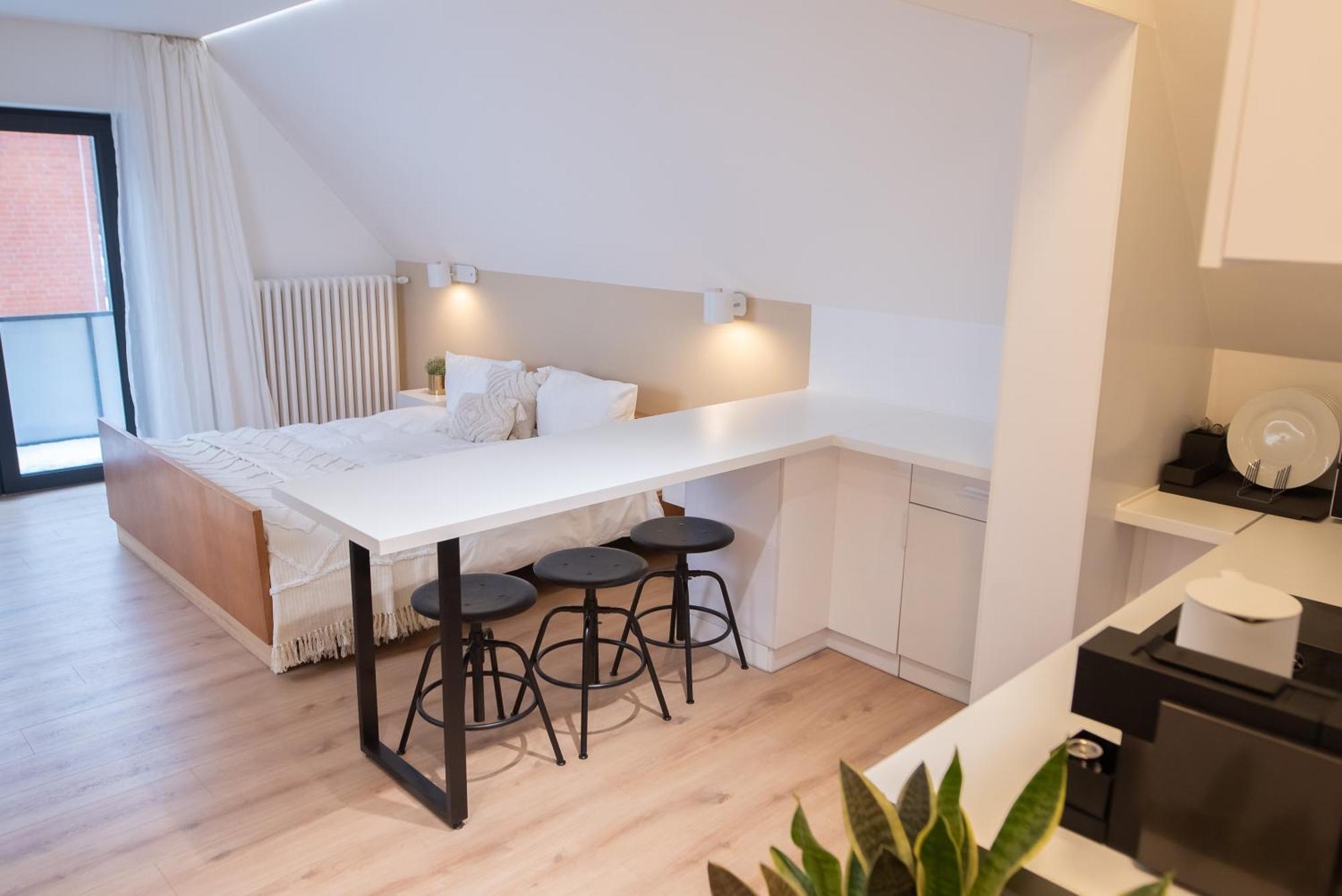 Hamburg Studio Fuer Bis Zu 4 Personen Buitenkant foto