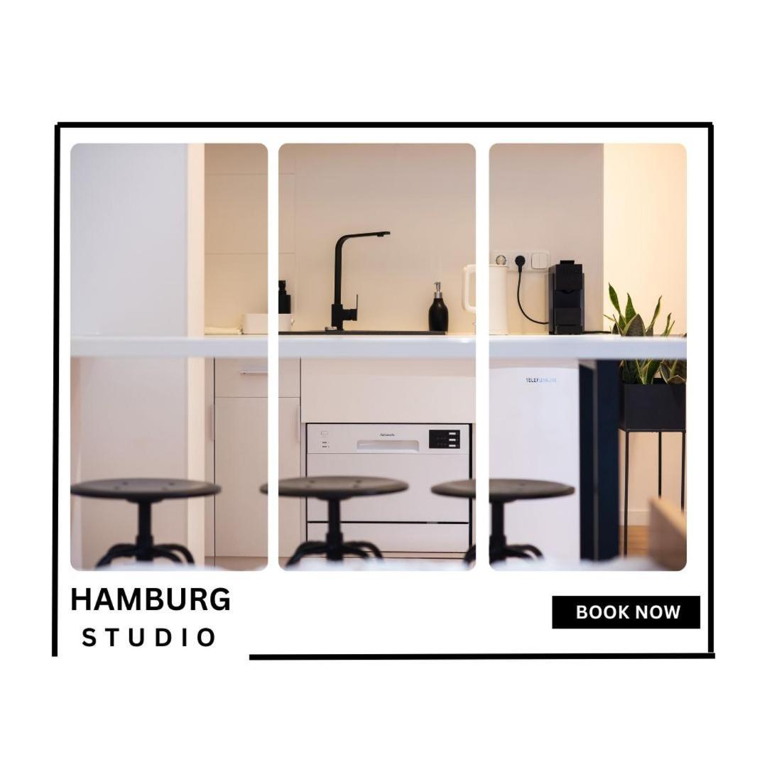 Hamburg Studio Fuer Bis Zu 4 Personen Buitenkant foto